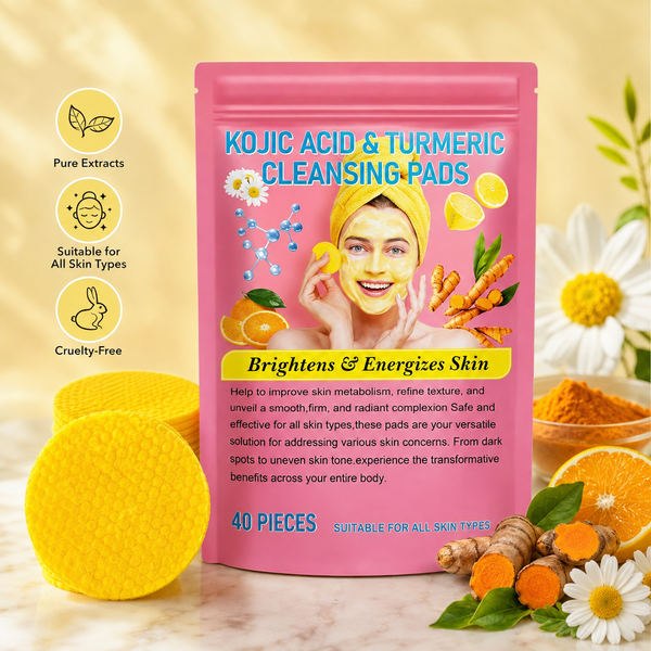Kojic Acid & Turmeric Cleansing Pads (40 Count)
