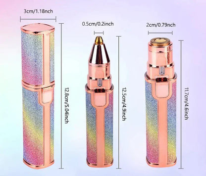 2 In 1 Eyebrow Trimmer & Hair Shaver