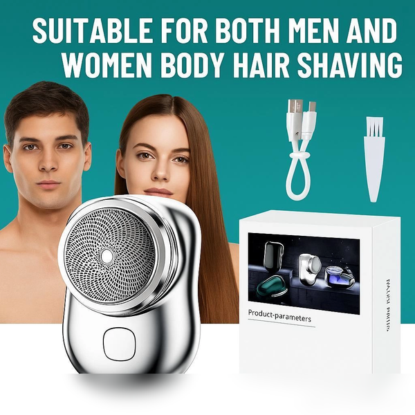 Mini Portable Electric Shaver – Six-Blade Pocket