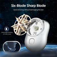 Mini Portable Electric Shaver – Six-Blade Pocket
