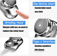 Mini Portable Electric Shaver – Six-Blade Pocket