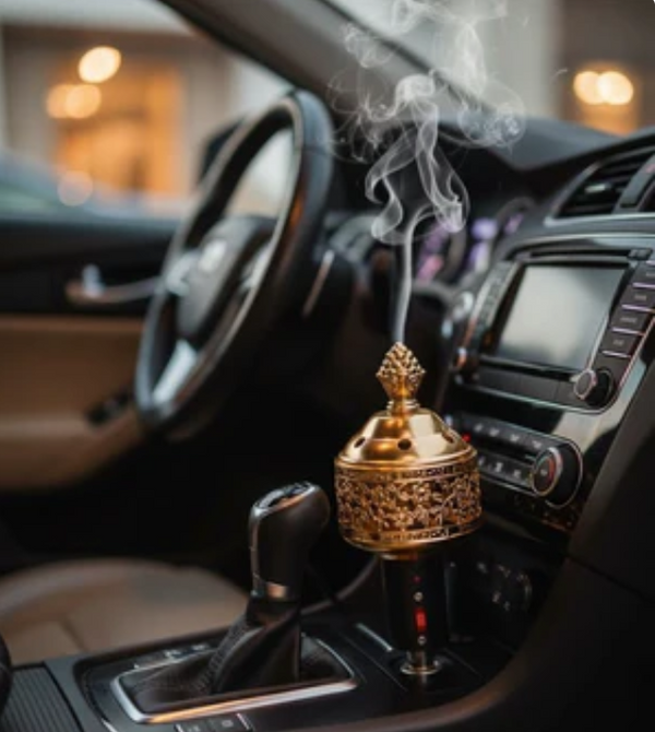 Portable Car Electric Bakhoor Burner