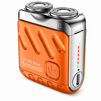 Portable Rotary Dual Ring Electric Shaver – Travel