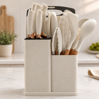 Kitchen Utensil Set with Holder – Complete Cooking Tools