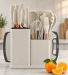 Kitchen Utensil Set with Holder – Complete Cooking Tools