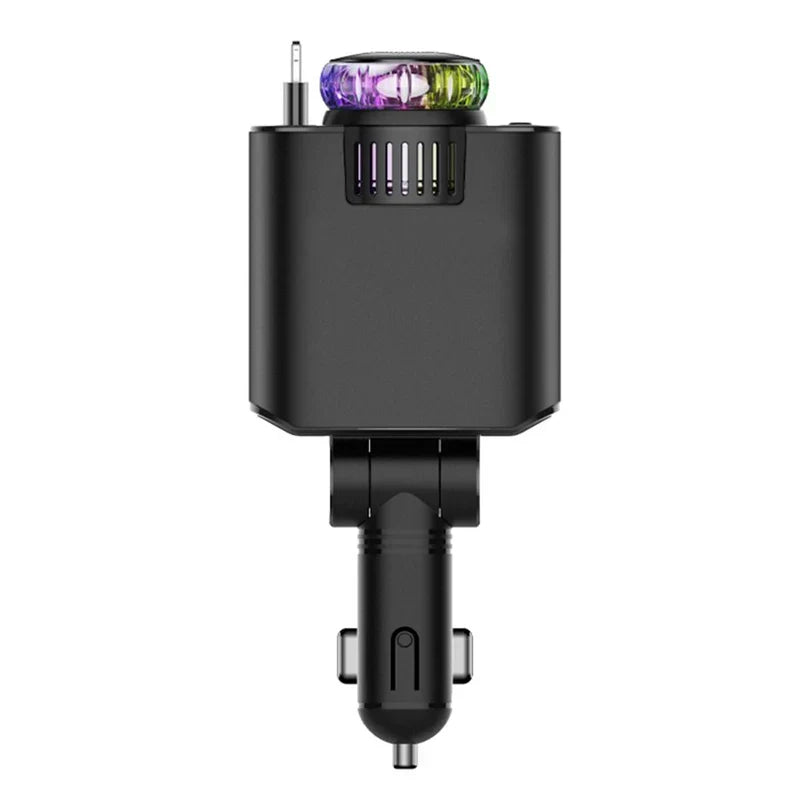 5-in-1 Starlight Car Charger – Fast USB Charging