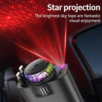 5-in-1 Starlight Car Charger – Fast USB Charging