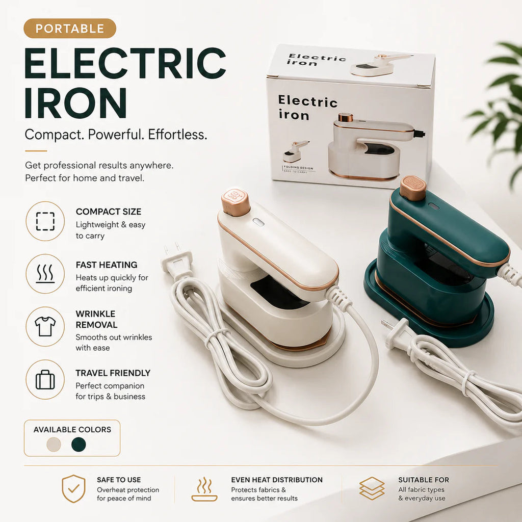 3 In 1 Mini Steam Iron
