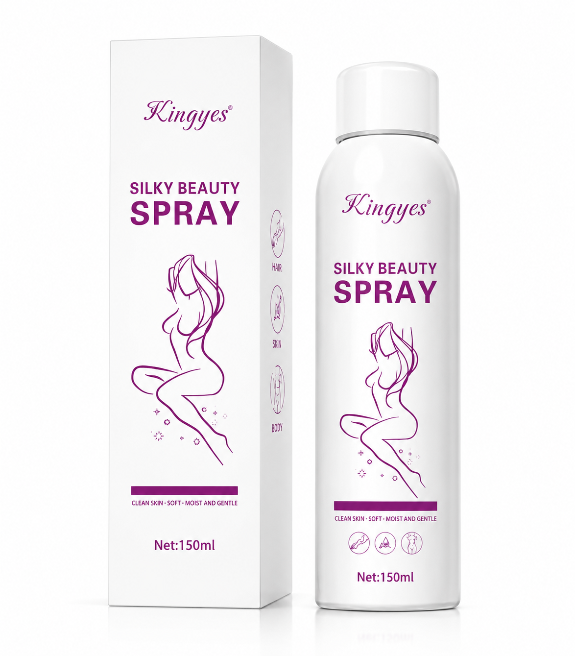 Silky Beauty Hair Spray – Smooth & Frizz-Free