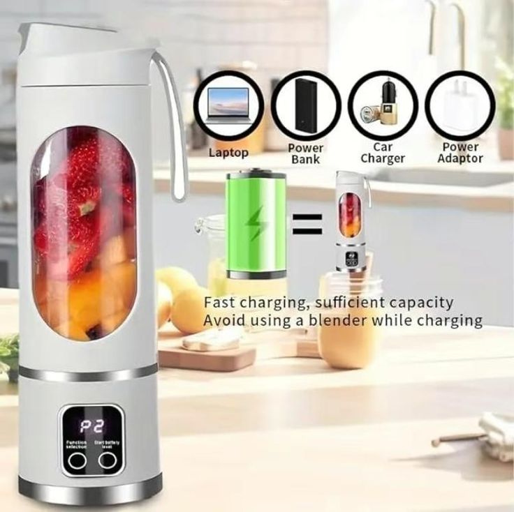 Portable USB Rechargeable Mini Blender