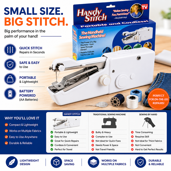 Portable Stitch Machine for Clothes Repair