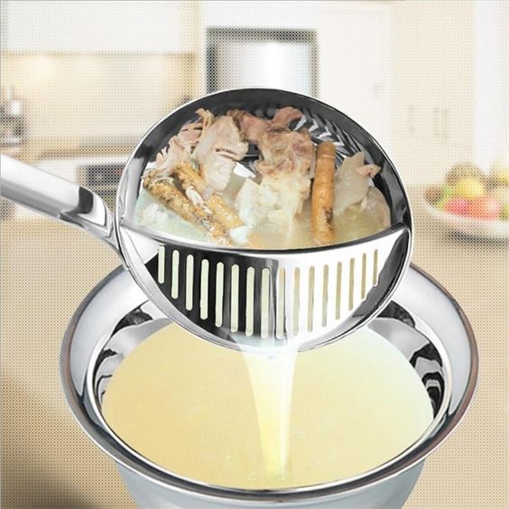 Stainless Steel Skimmer Spoon Strainer
