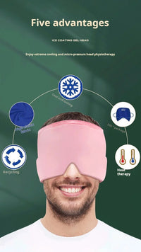 Migraine Relief Cap - Hot & Cold Therapy