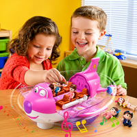 Rotating Electric Airplane Toy – Lights & Sound