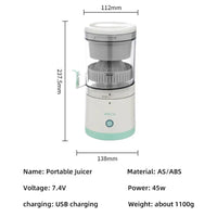 Denx Automatic Portable Fruit Juicer