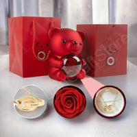 EleganceBear Rose Teddy Bear Gift Box