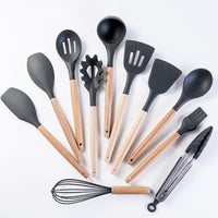 Kitchen Utensil Set with Holder – Complete Cooking Tools