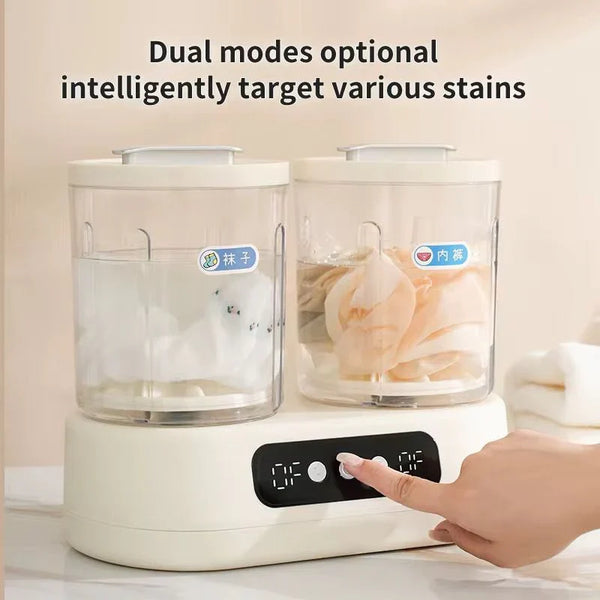 Double Bucket Mini Washing Machine – Twin Tub