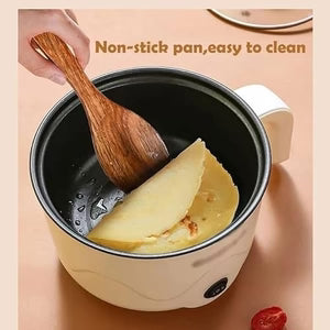 Compact Electric Mini Cooker with Lid
