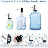 Electric Water Pump Bottle Dispenser