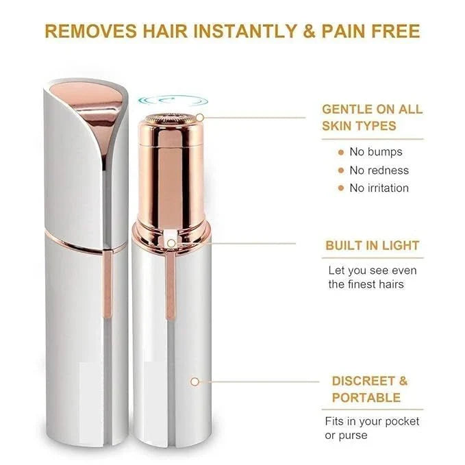 GlowEase Facial Hair Remover for Women – Painless