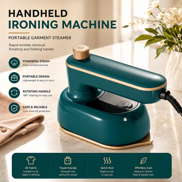 Foldable Mini Travel Steam Iron