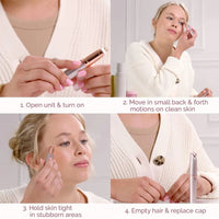 LED Eyebrow & Facial Trimmer – Painless Hair Remover