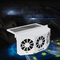 Rechargeable Solar Car Window Ventilation Cooler