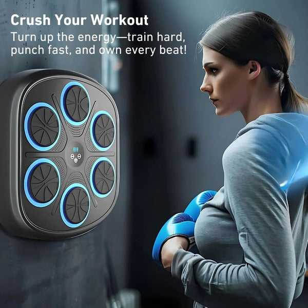 Intelligent Music Boxing Fitness Machine