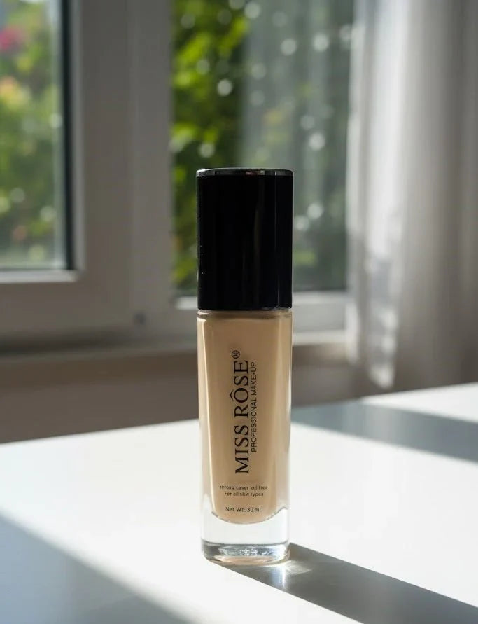 Miss Rose Liquid Foundation 30ml – Natural Finish