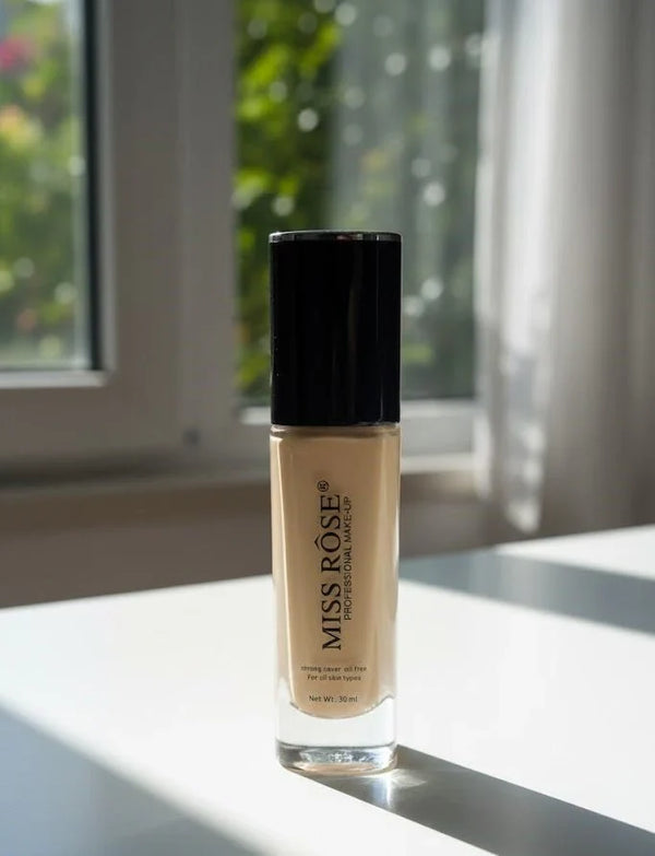 Miss Rose Liquid Foundation 30ml – Natural Finish