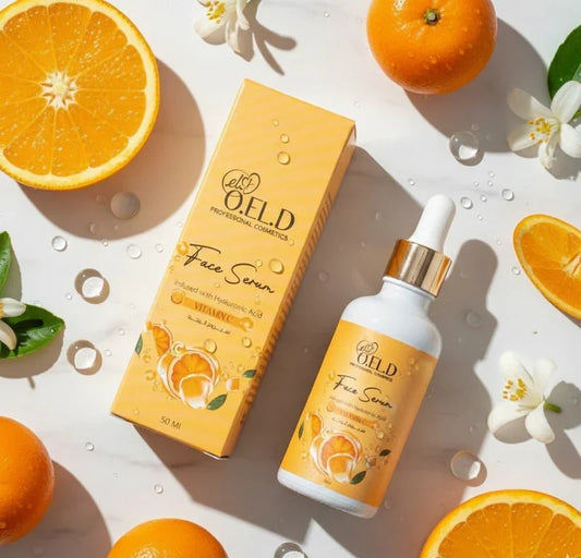 O.E.L.D Vitamin C Face Serum 50ml - Hyaluronic Acid Brightening Serum