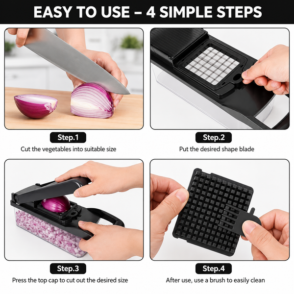 Multi-Function Vegetable Cutter & Slicer