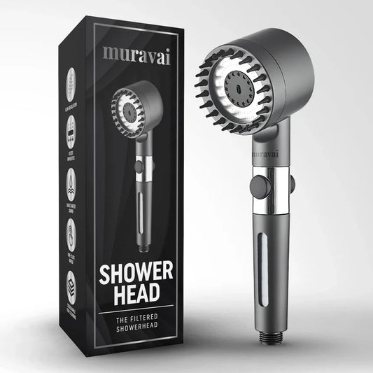 3-Mode High Pressure Shower Head