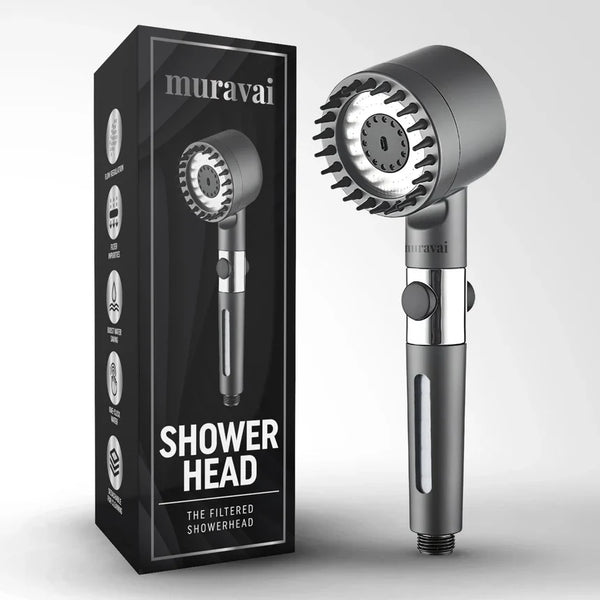3-Mode High Pressure Shower Head – Water Saving