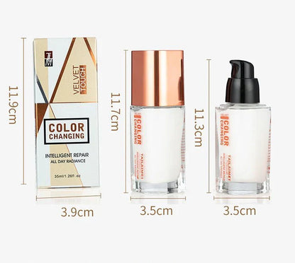Colour Changing Liquid Foundation