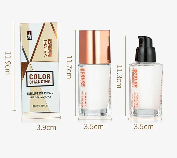 Colour Changing Liquid Foundation – One Shade Fits All